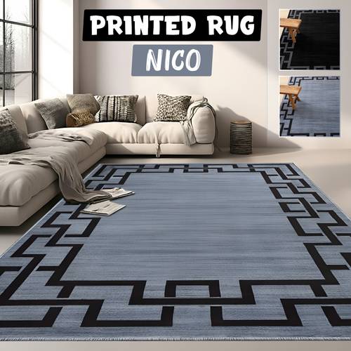 1pc premium printed rug 100 polypropylene ultra soft high quality non slip rubber backing machine washable living room bedroom home decor gift for home