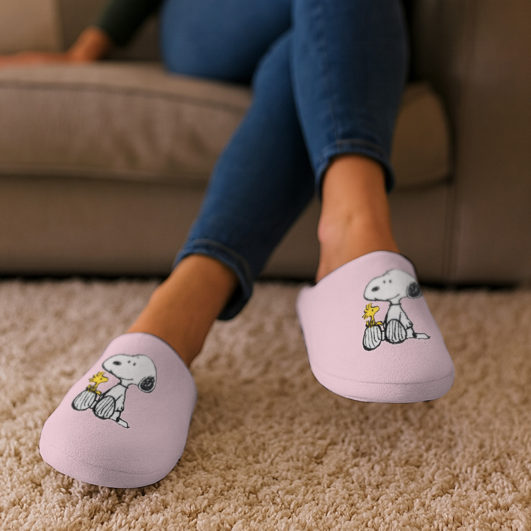 The House Shoes For Women - Woodstock Push Slippers Slipper Slippers Pink