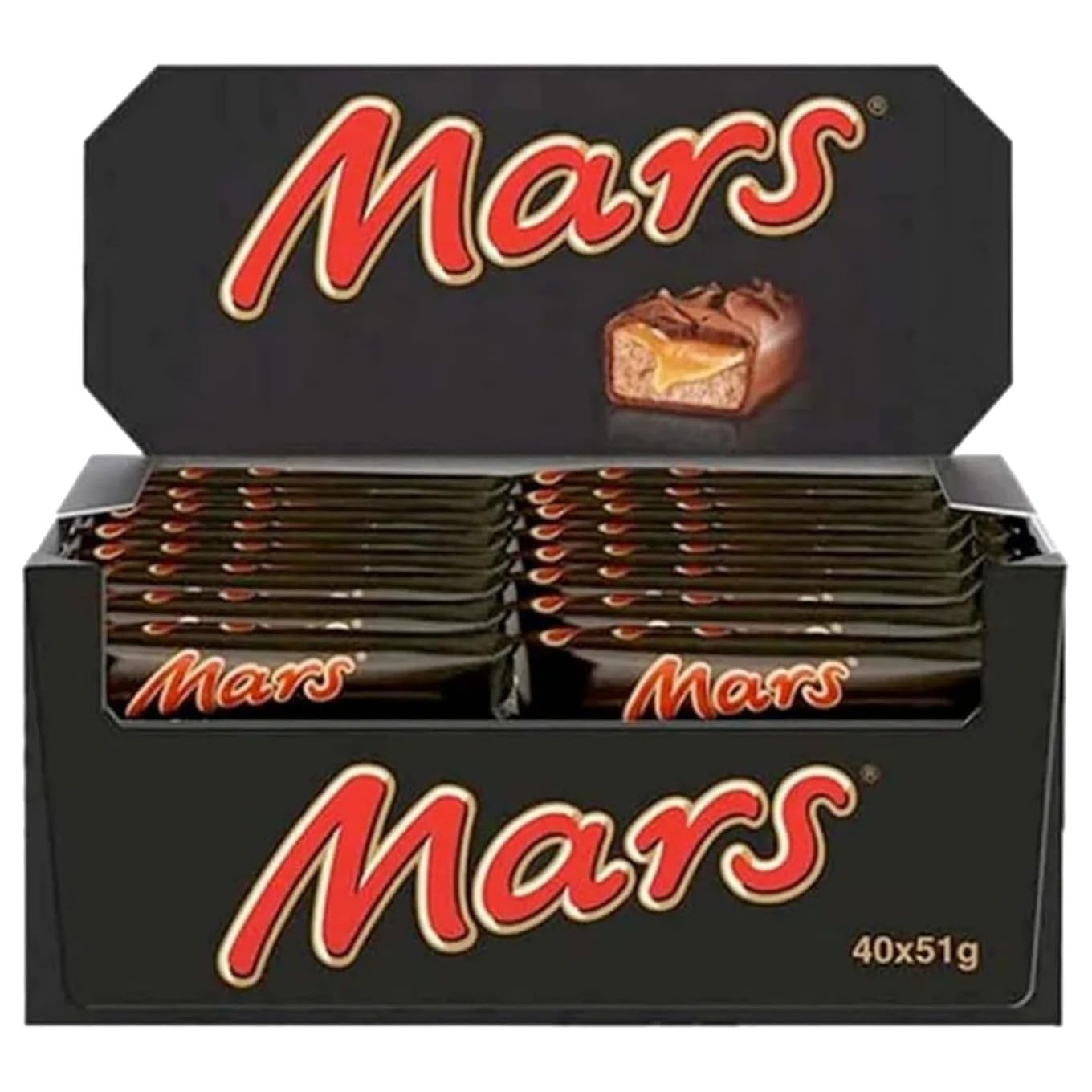 TEMU Mars Chocolate Bars 24 Bars In A Pack (24 X 51g)