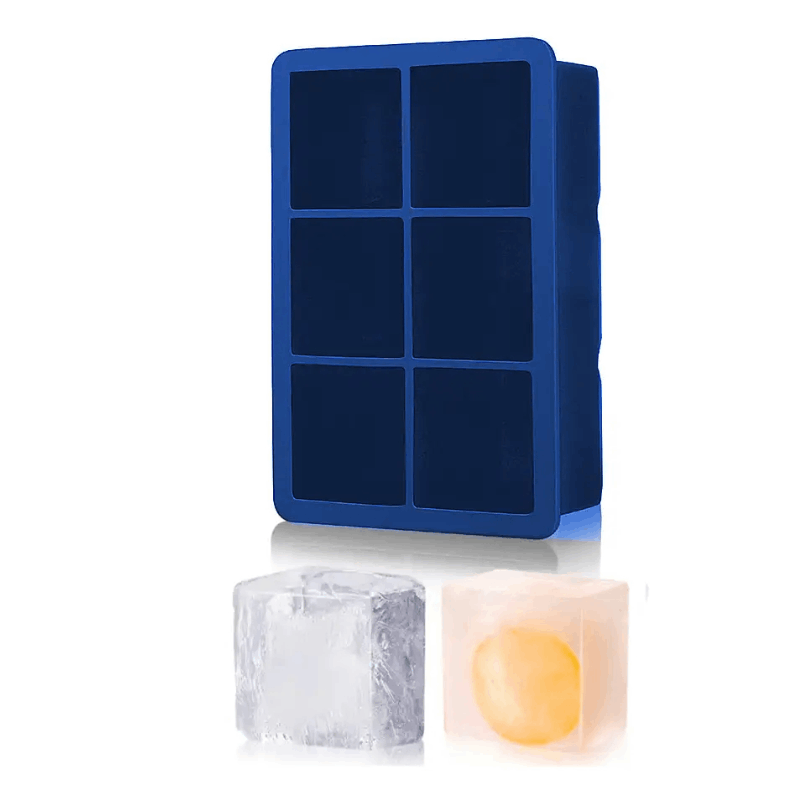 TEMU Ice Cube Trays Large Silicone Xxl Large Ice Cube Mold - An Unusual Ice Cube Tray That Will Change The Way You Serve Your Drinks!