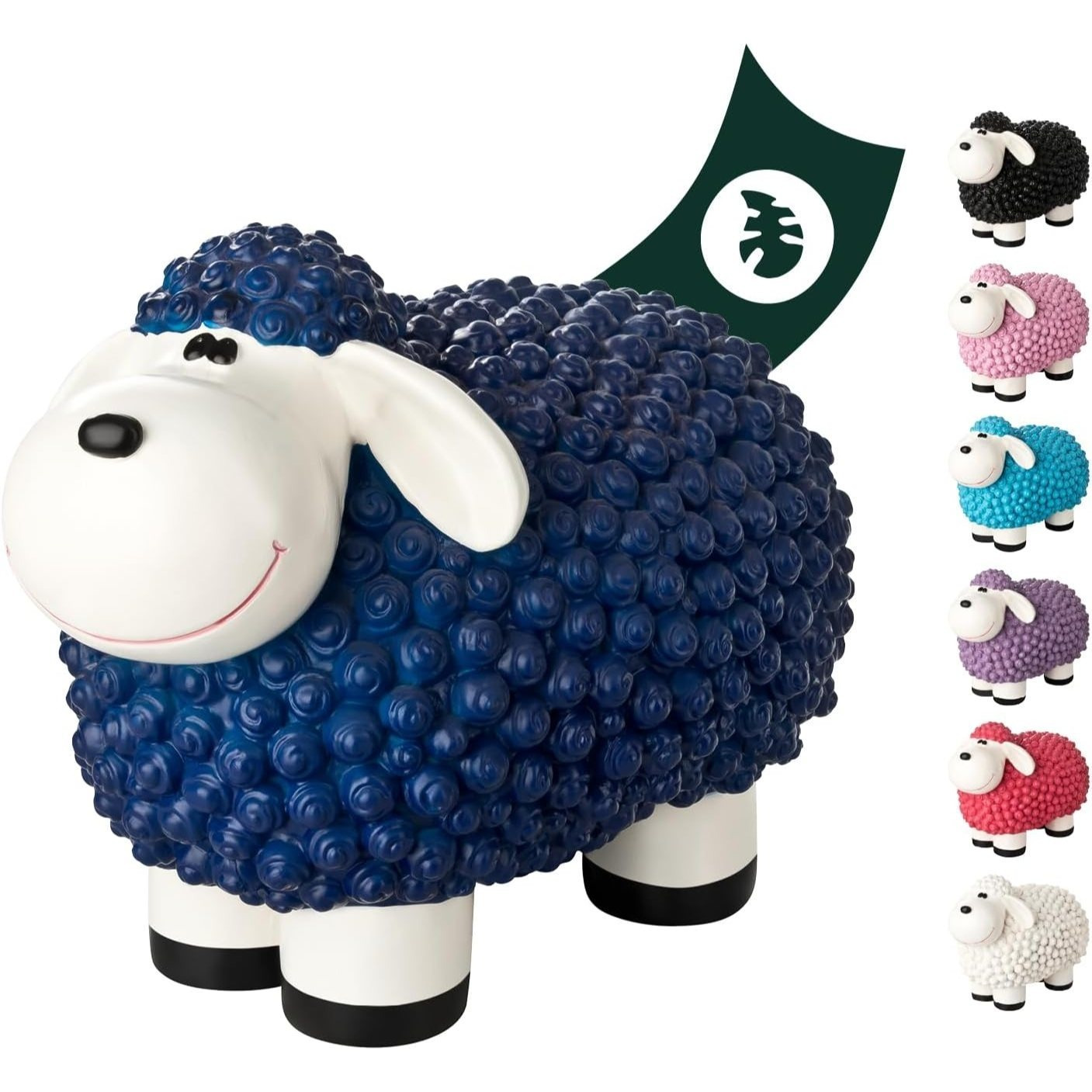 Verdoba Colorful Polyresin Sheep In Colors