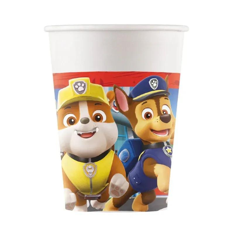 TEMU Vasos de Papel Canina, 200 ml, 8 unidades