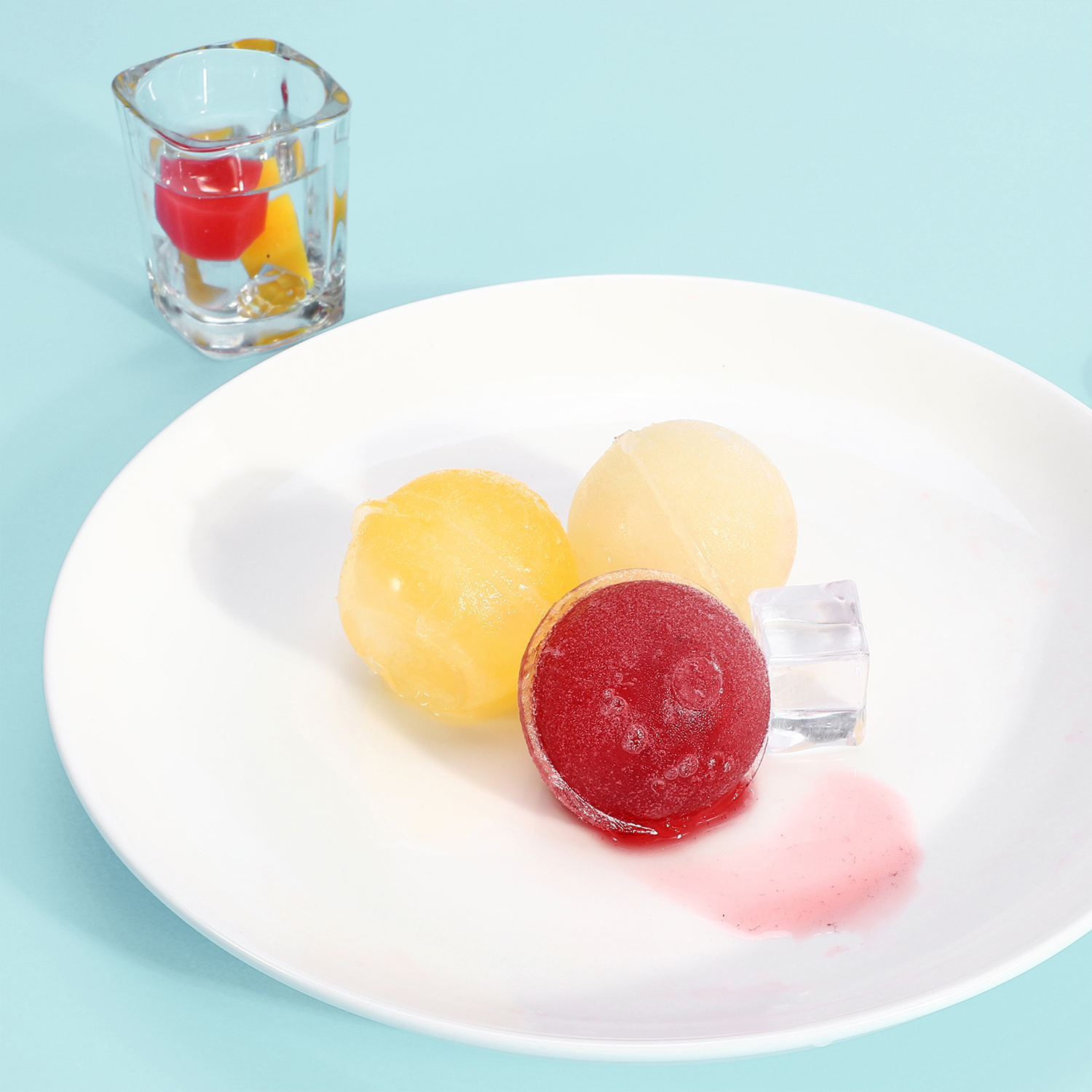 3 Pack Ice Tray with Removable Lid