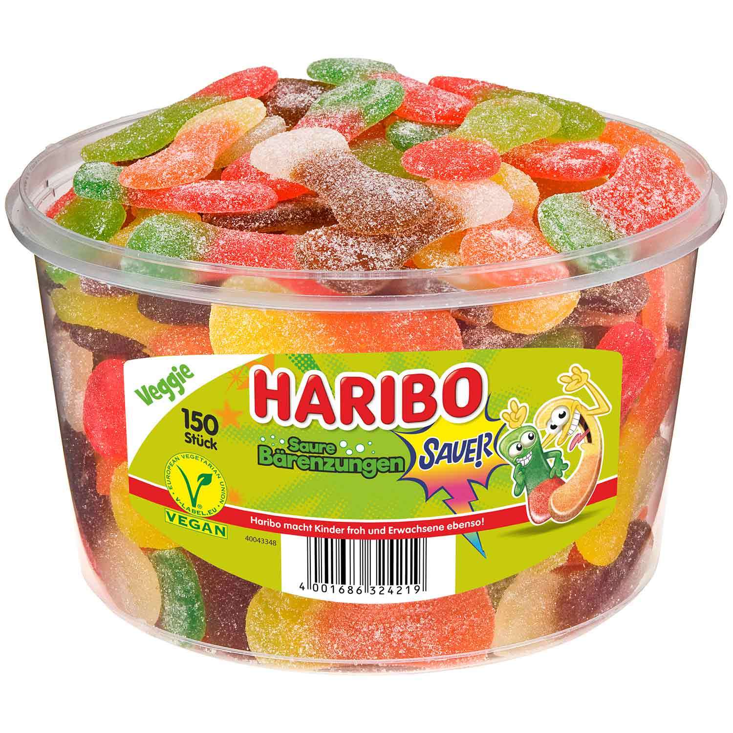 E-shop Haribo saure Bärenzungen 150er 1350g