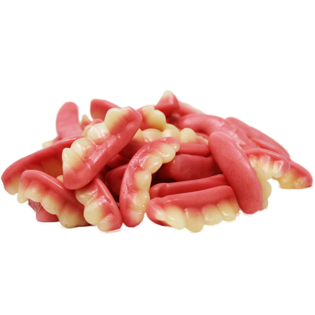 Jake Fruit Gum Teeth Made From Foam Sugar And Halal Fruit Gum, 1000g