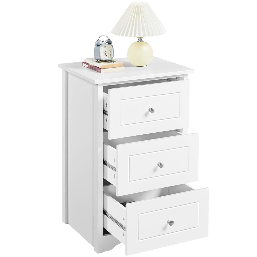 TEMU Costoffs Mesita de Noche Mesa Auxiliar con Cajón Mueble Armario de Almacenaje