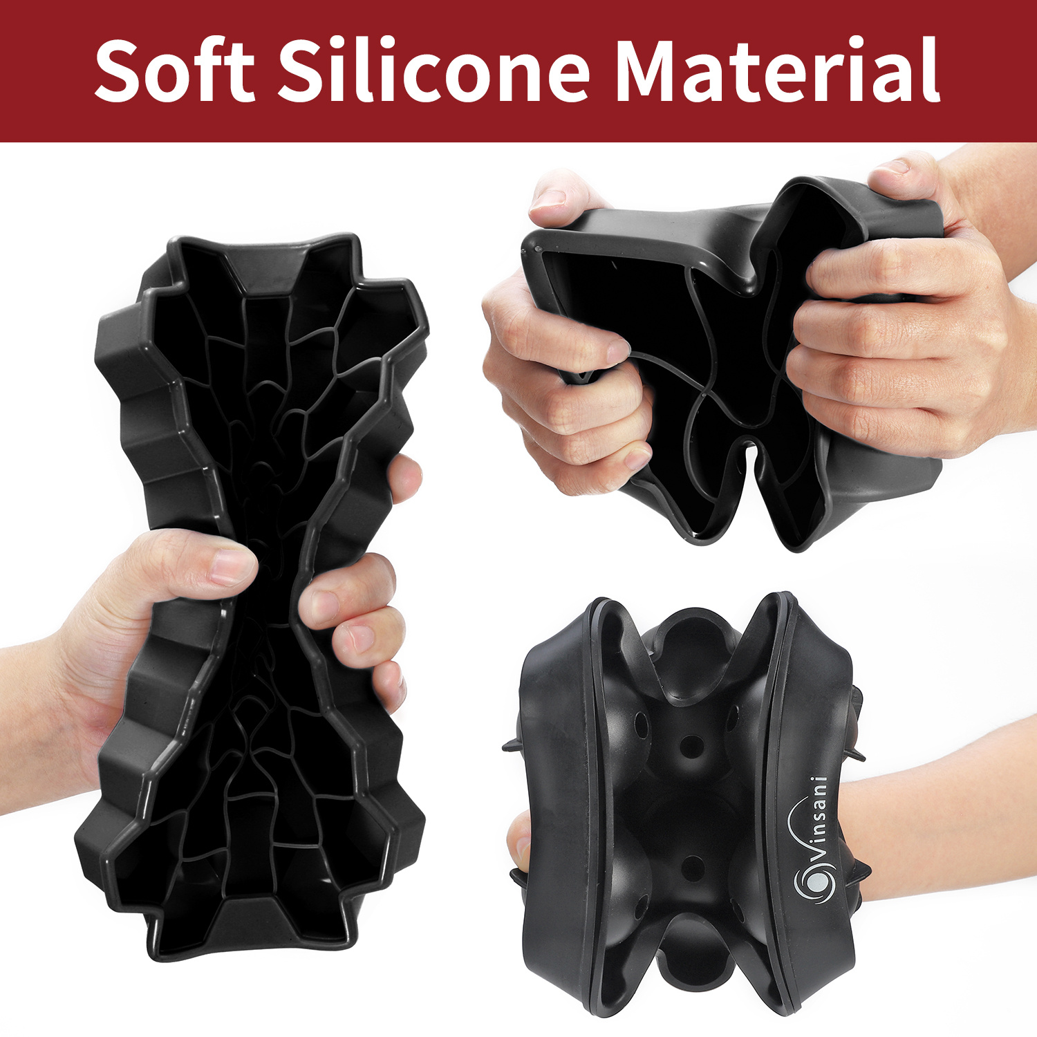 3 Pack Ice Tray with Removable Lid