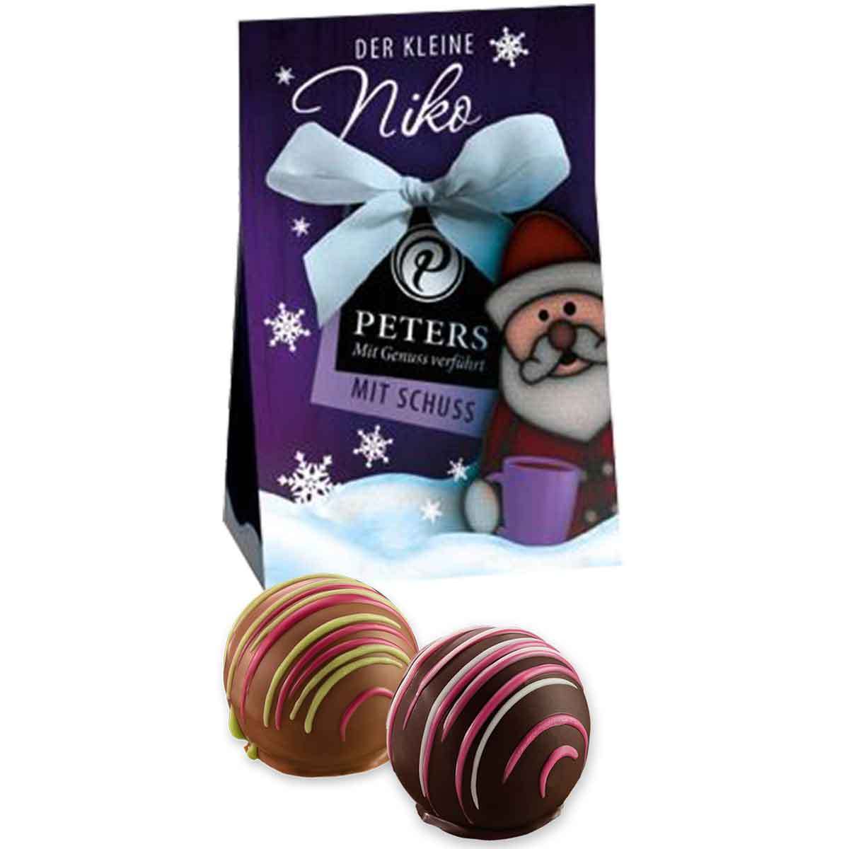 Image of Peter's Christmas Chocolates: Little Niko With Delicious Truffles, 25g