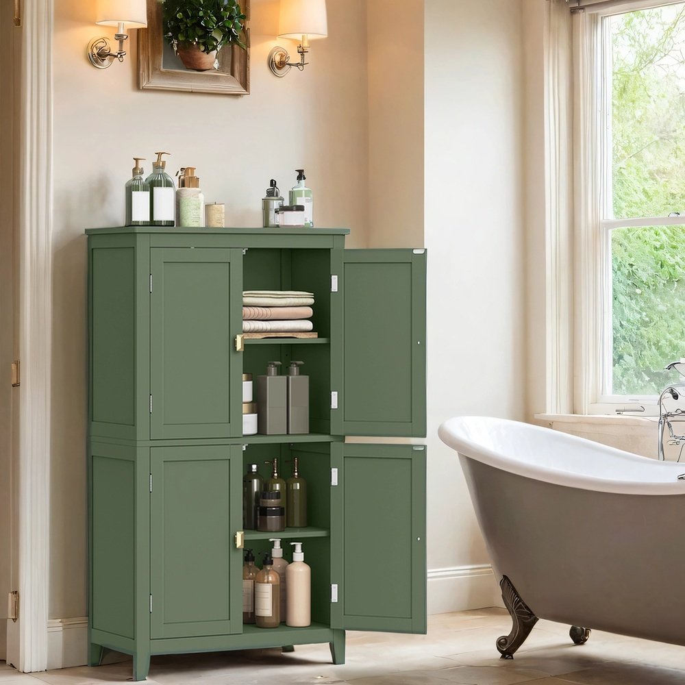 Bathroom Cabinet, Kitchen Cabinet, Shower Cabinet, , Adjustable Shelves, 30 X 60 X 110 Cm