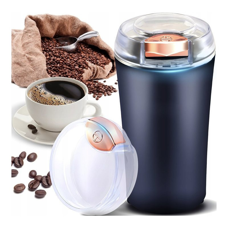 TEMU Electric Coffee Grinder For Beans Spices 3in1 Powerful 300w Granite