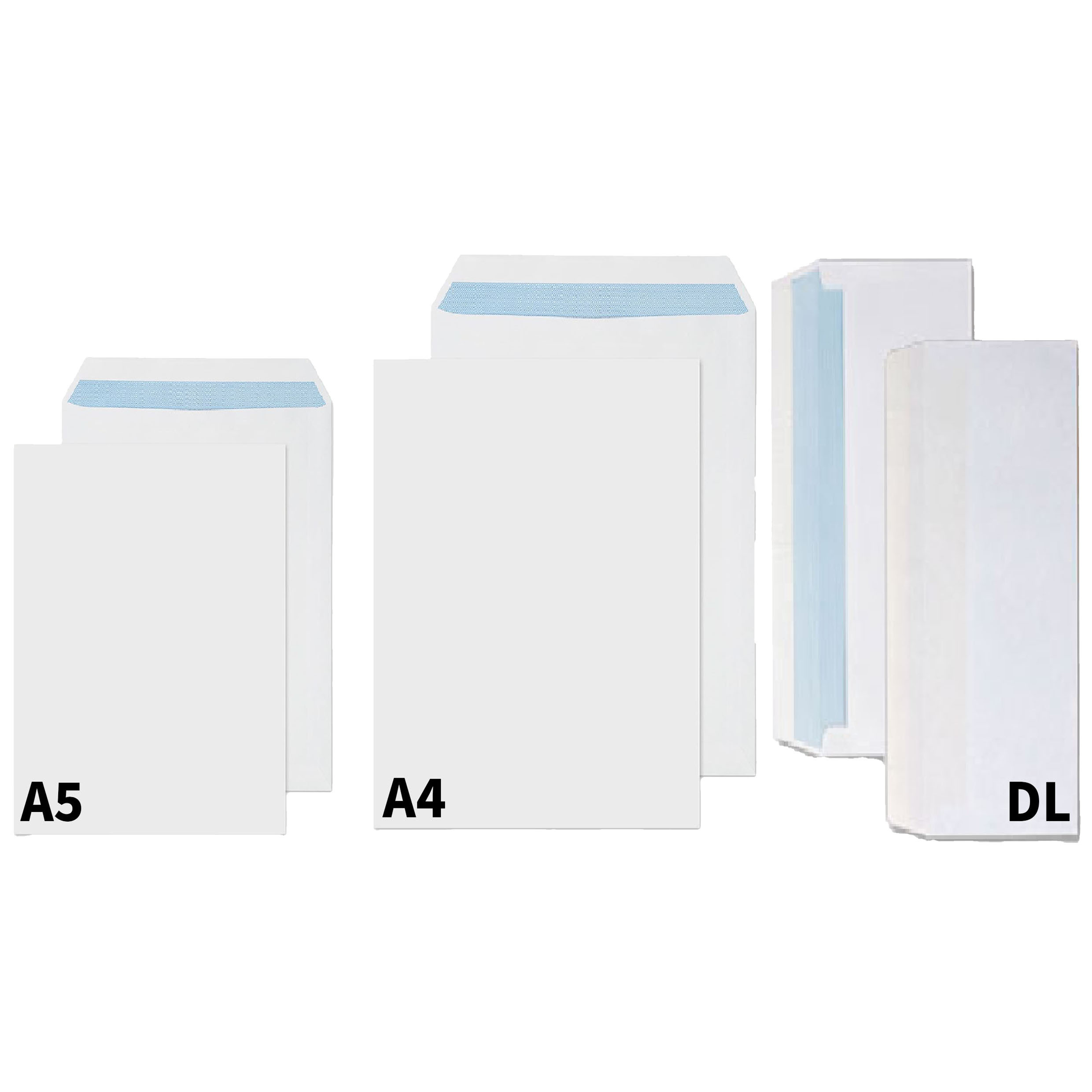 TEMU 50 Pack White A4 Envelopes Self Seal Office Stationery Mailing Envelopes