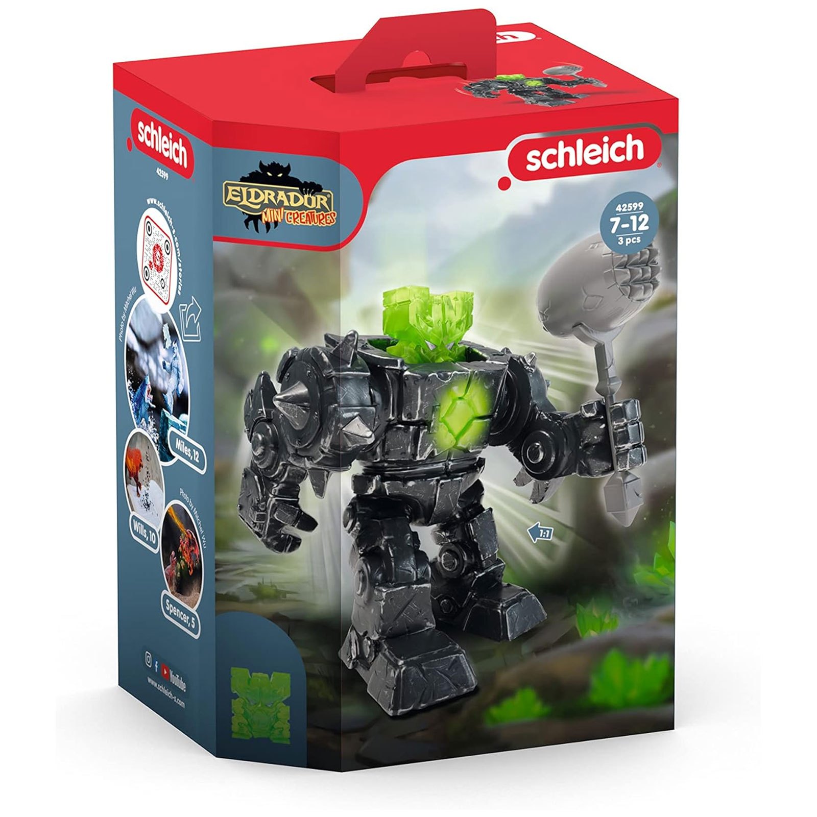 E-shop Schleich 42599 - - Mini-Kreaturen - Schattenstein-Roboter