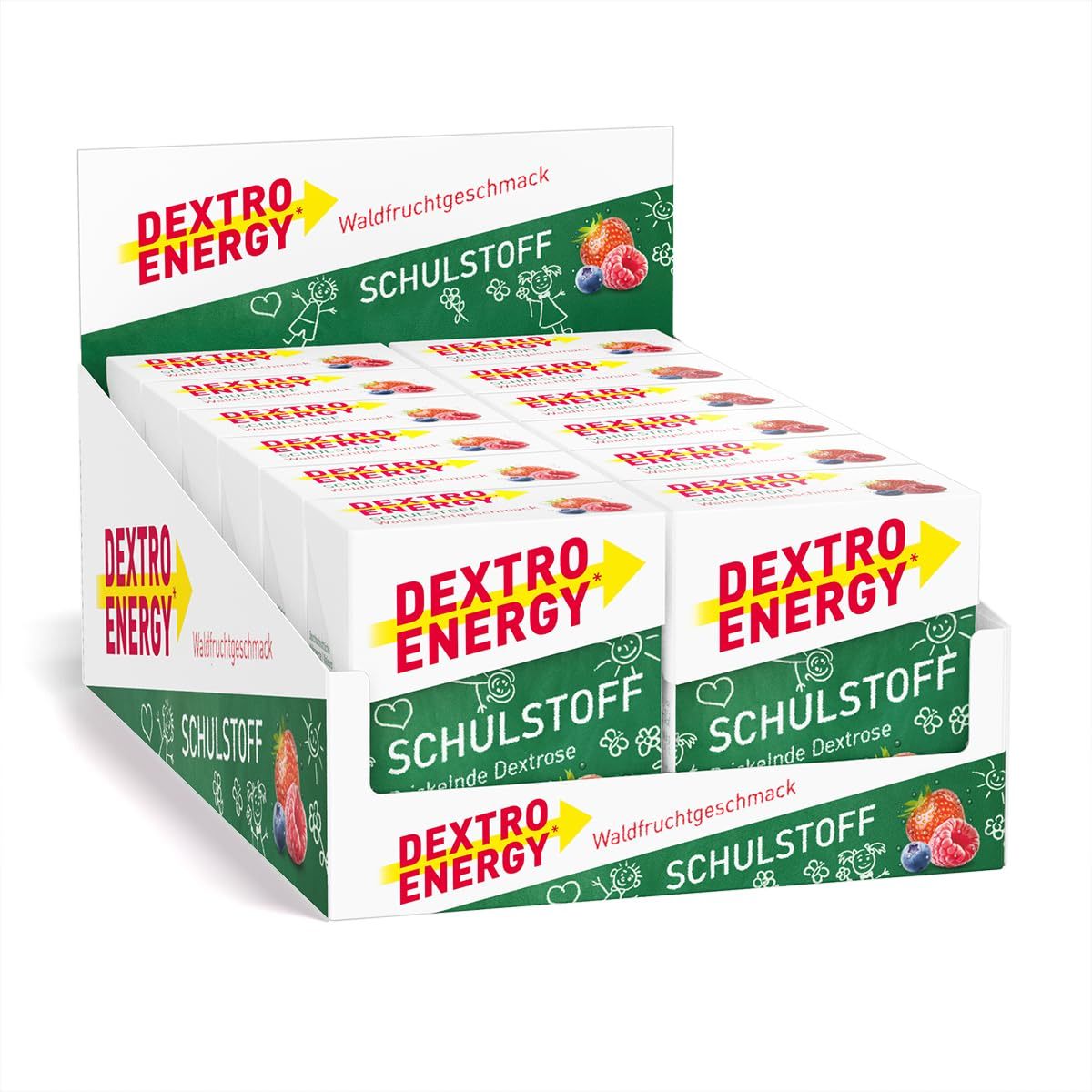 Image of Dextro Energy School Stuff Forest Fruit Glucose 12 X 50g