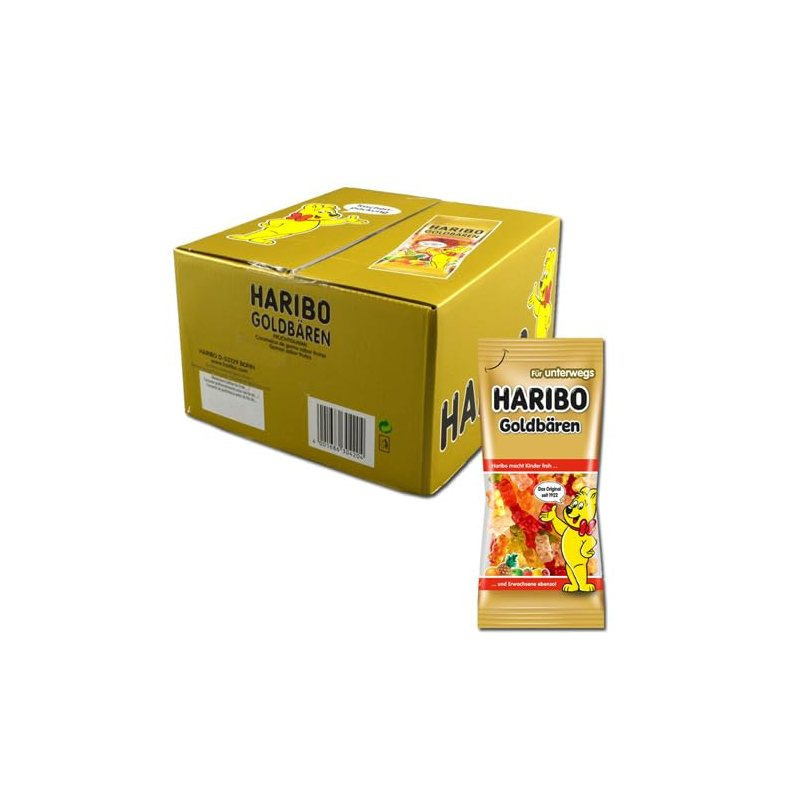 E-shop Haribo Goldbären 75g Beutel im 12er Vorratspack (12 x 75g)