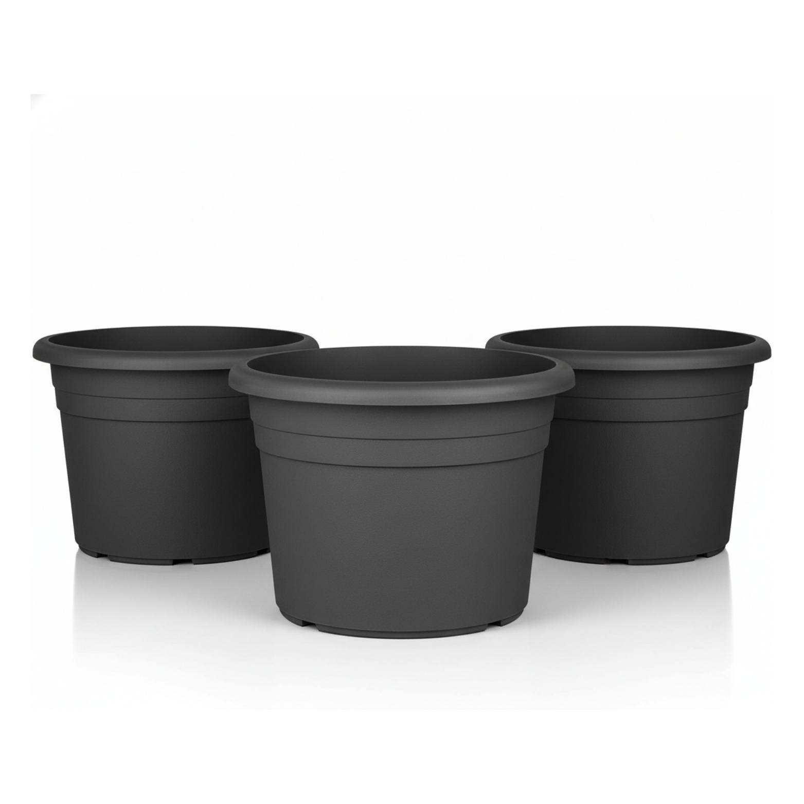 E-shop 3x Blumentopf Ø 30 cm Pflanztopf
