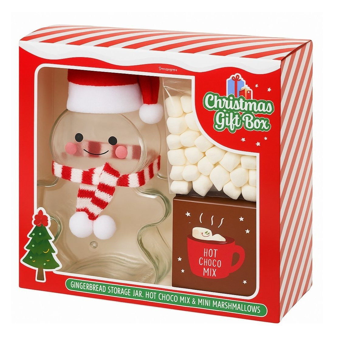 TEMU Holiday Hot Chocolate Making Kit With Marshmallows, Chocolate Mug, And Foam For St. Nicholas Day And Christmas Gifts