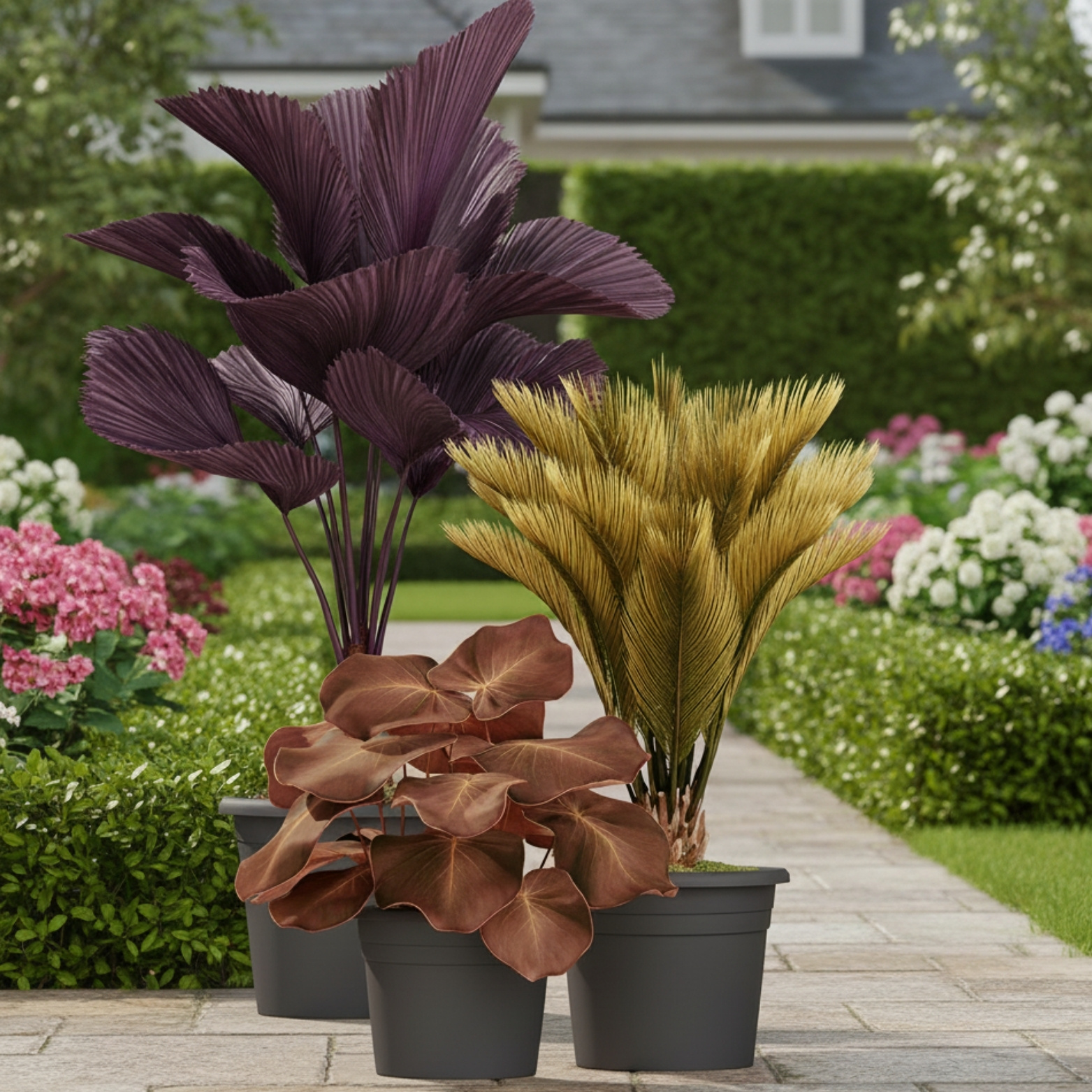 6x blumentopf ø 30 cm pflanztopf