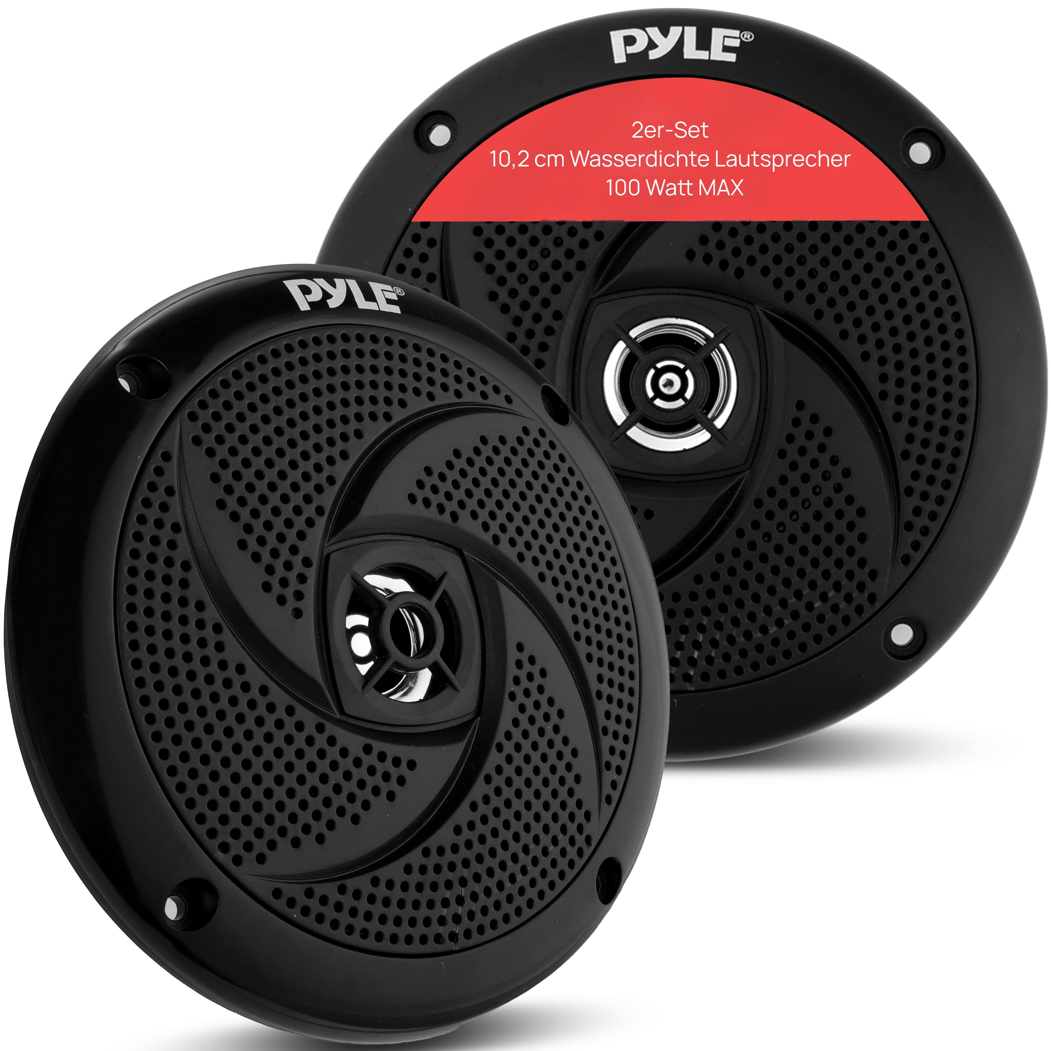 Image of Outdoor Speaker – Outdoor Sound System For Patios And Pools, Suitable As A Car Mount Speaker. , Black Outdoor Speakers