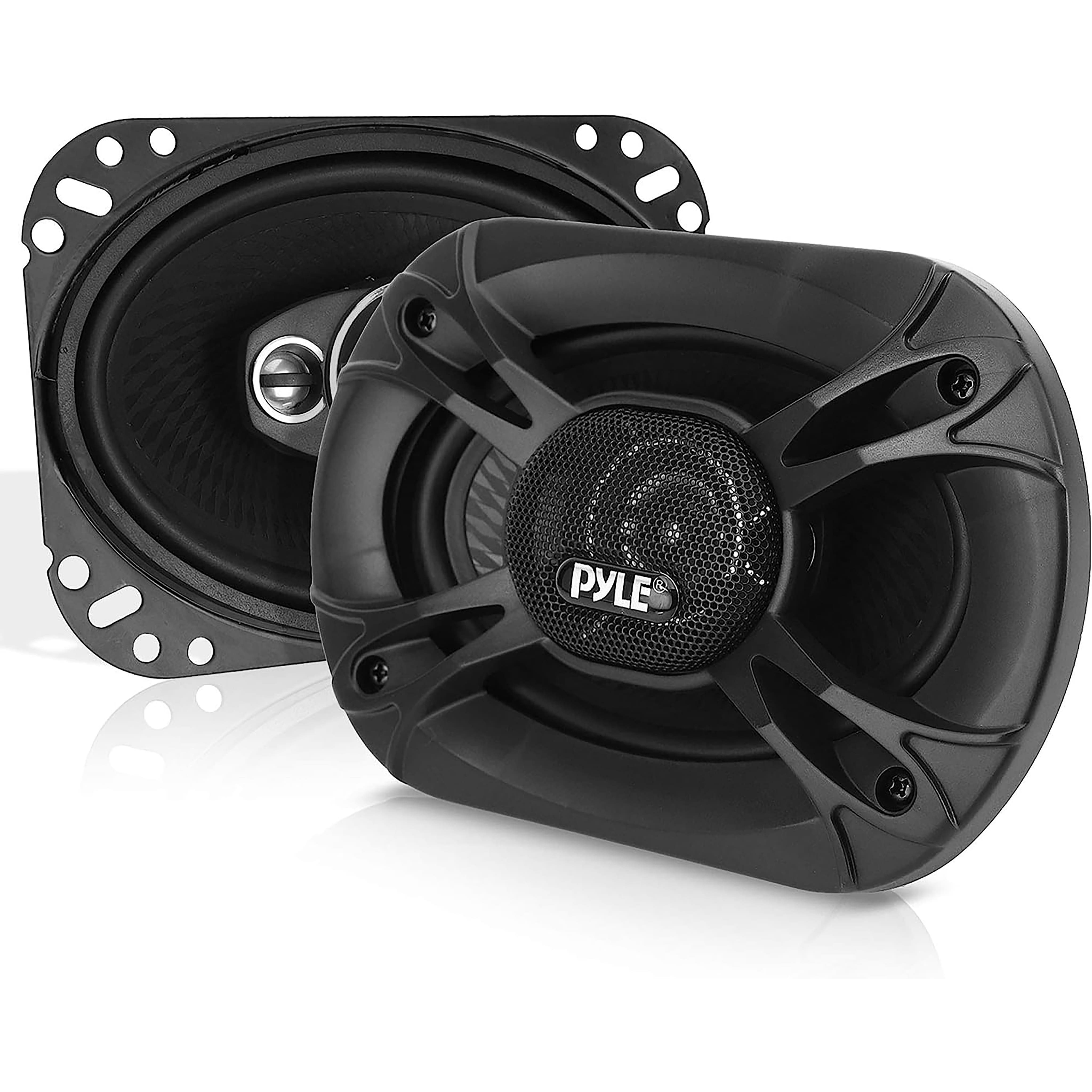 Image of Car Speaker Set 400w 20cm X 14.5cm (6" X 8") 3-way Speaker Boxes With 4 Ohm , ¾" Tweeter, 6cm (2.36") Mounting Depth, Car Speaker Asv Coil – Car Installation Speakers