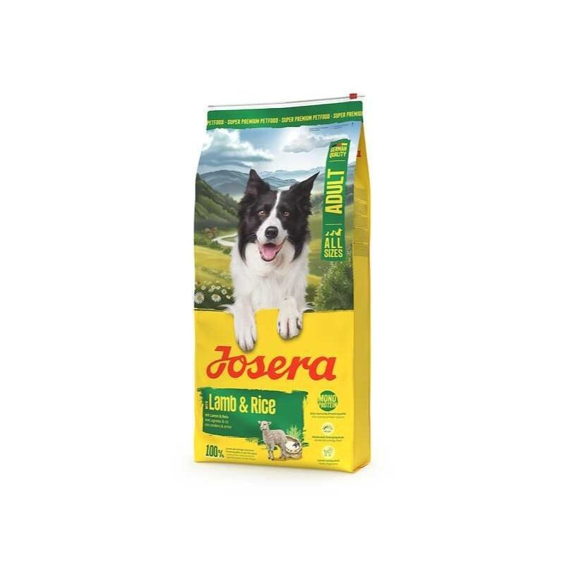 Image of Josera Adult Lamb & Rice | Food For Adult Dogs | Monoprotein - 100% Lamb | Low Protein & Reduced Fat - Well Tolerated | Gluten-free