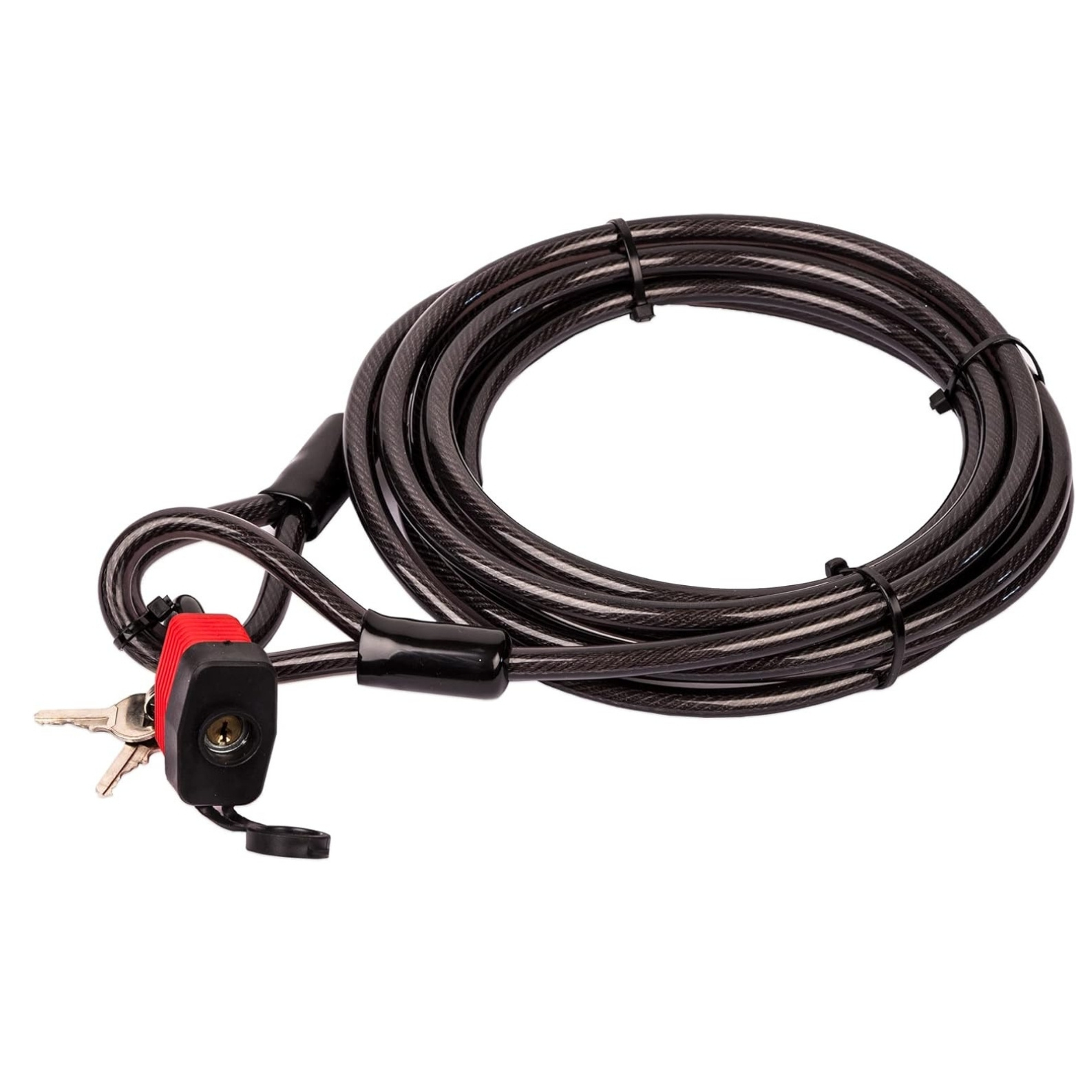 Anti-theft Security Loop Cable, 5m Length For Bicycle, Motorcycle, And Garden Furniture