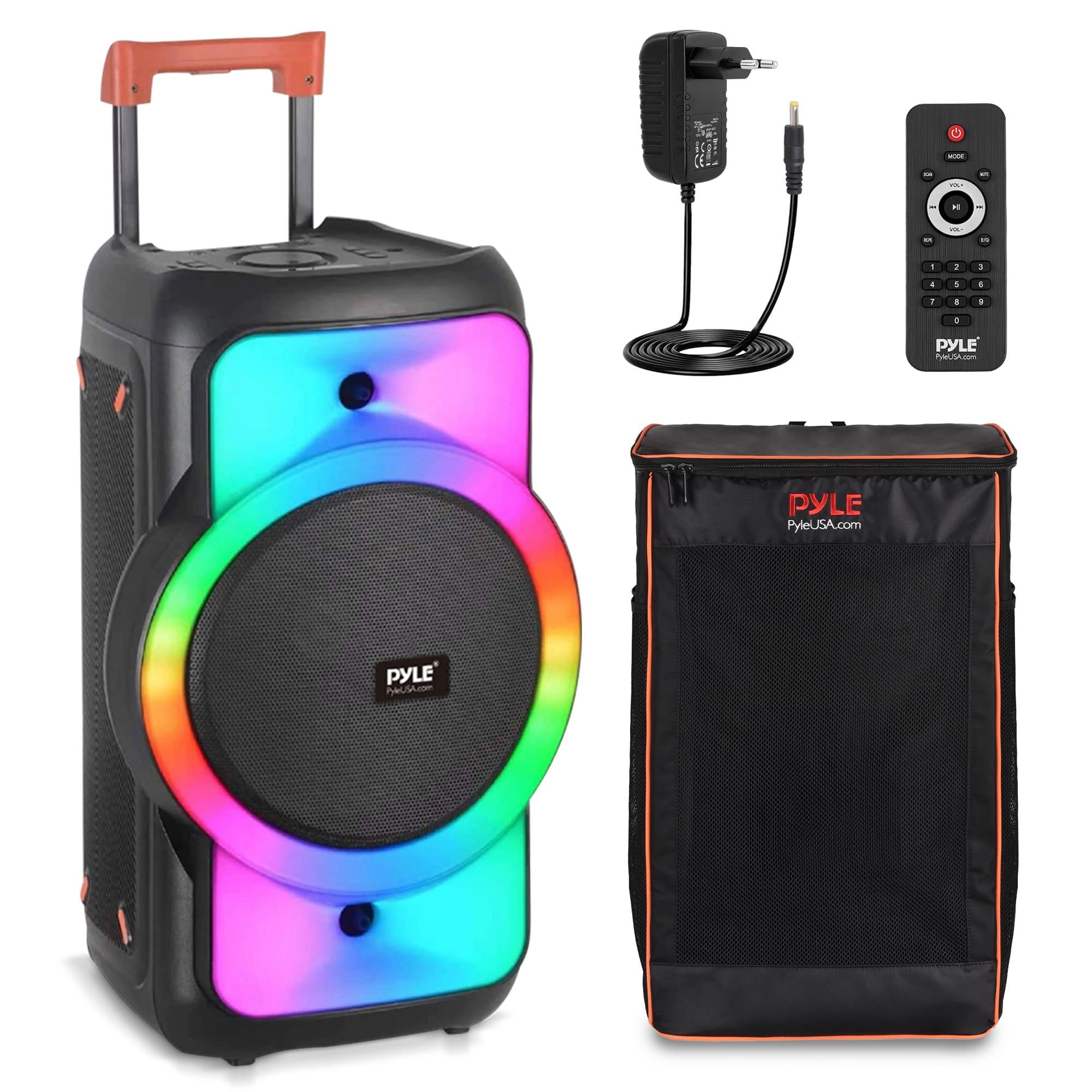 Audio Large Bluetooth – Large Bluetooth Speaker With True Wireless Stereo System – Enjoy Powerful And Clear Highs – Large Speaker With Carrying Case – Pphp1979bg – 160w