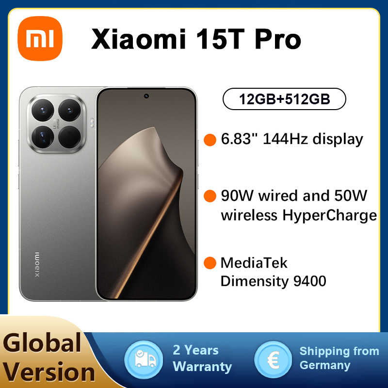 Xiaomi 15T Pro Gray 12GB RAM 512GB ROM
