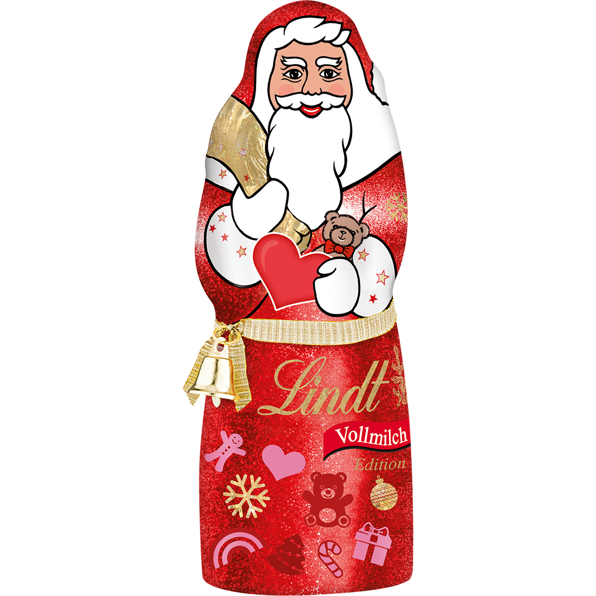 Image of Lindt Santa Charity Design Edition Hollow Figure Made Of Whole Milk 70g