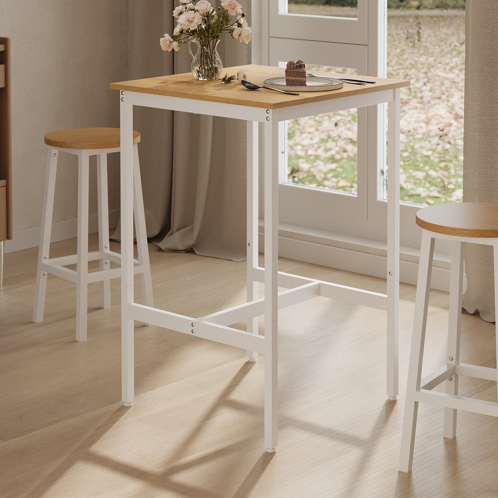 Image of Bar Table, Kitchen Table, Standing Table, Balcony Furniture, Space-, 60 X 60 X 92 Cm, Suitable For Apartments, , , Restaurants, And Bars
