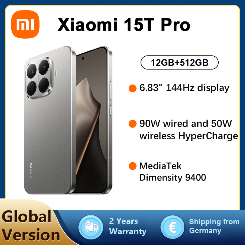 Xiaomi 15T Pro Gray 12GB RAM 512GB ROM