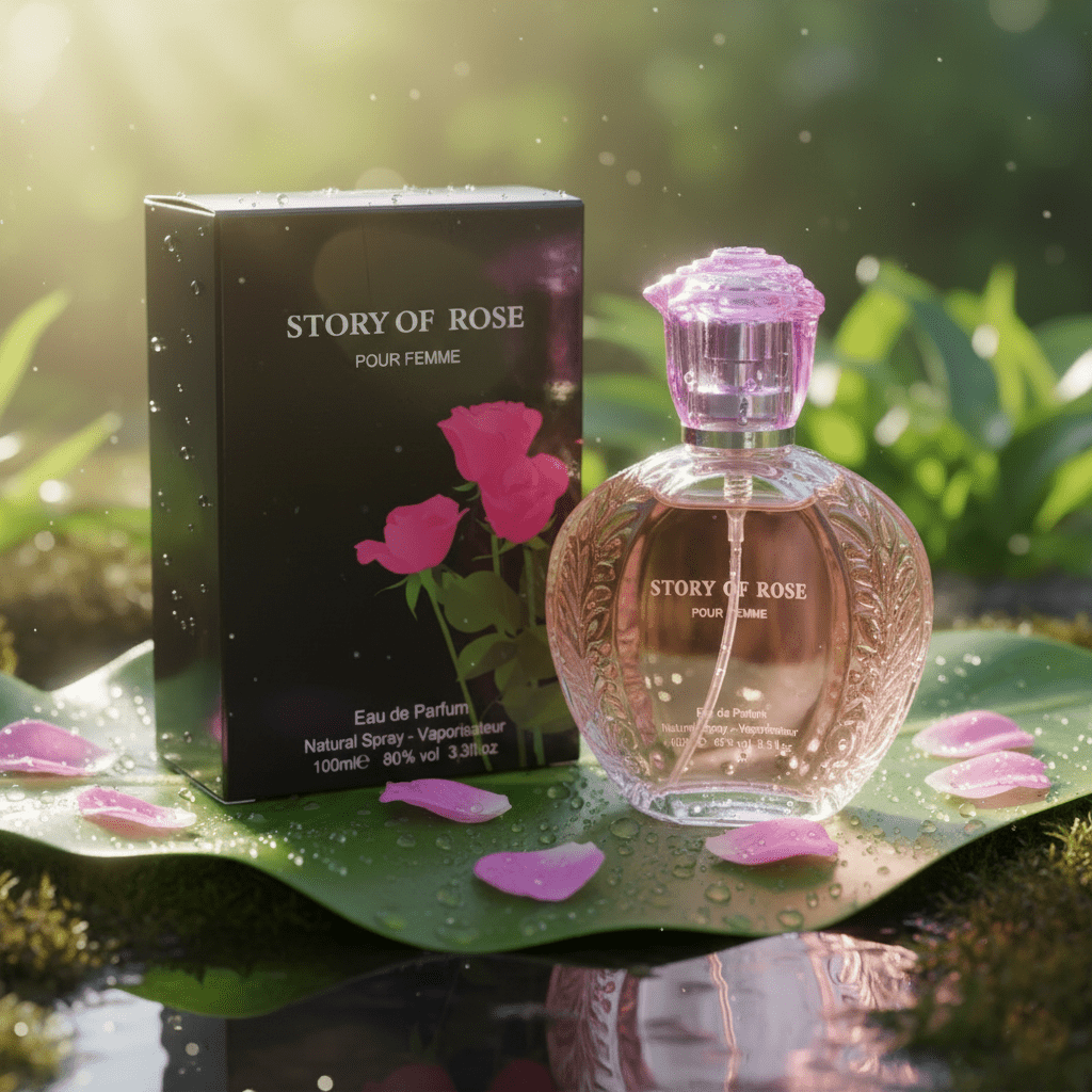 TEMU Of Rose Women Perfume, 100ml. Ladies Floral Feminine Fragrance Edp Spray For Women. Perfect Christmas Gift For Ladies. Women's And Long Lasting