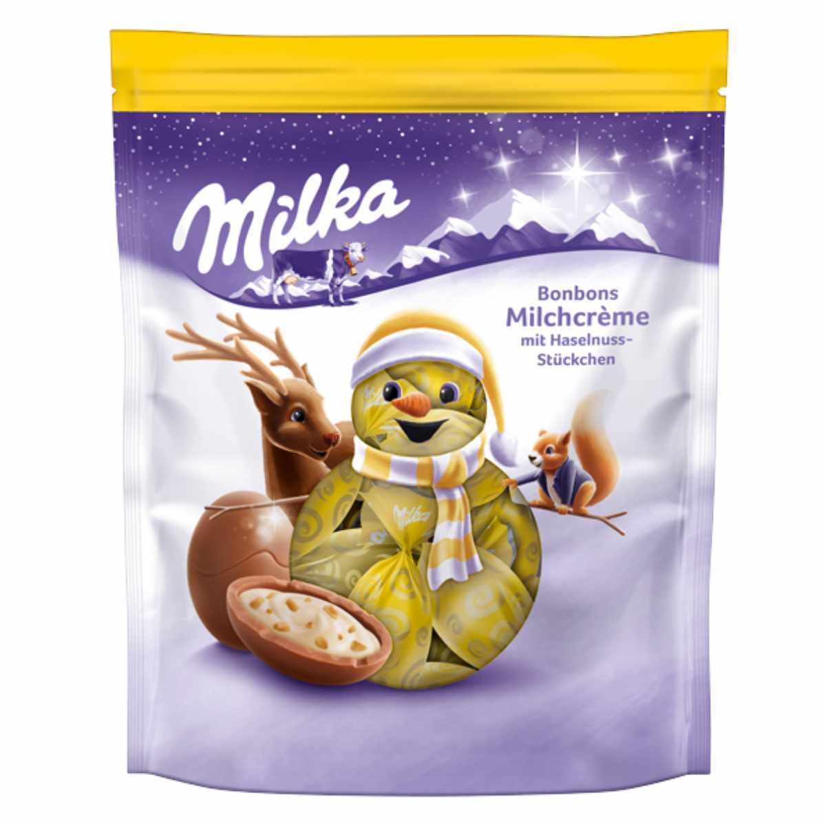 Image of Milka Bonbons Milk Cream Filling With Tender Milk Chocolate 86g