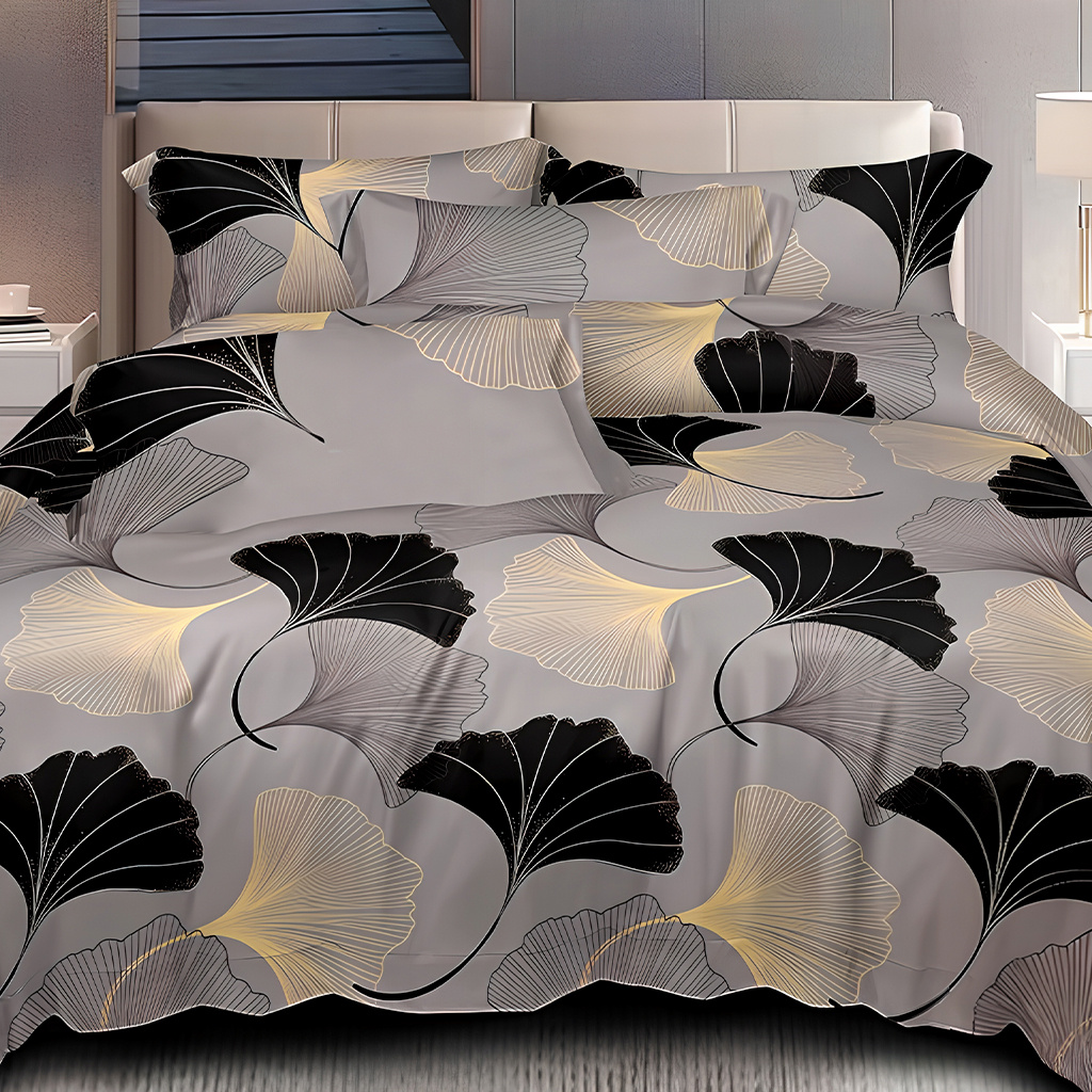 Image of 1 Duvet Cover + 2 Pillowcases 3pcs Set! Premium Gray Background, A Simple And Fashionable Bedroom Ambiance - The Perfect Accent For Bedroom