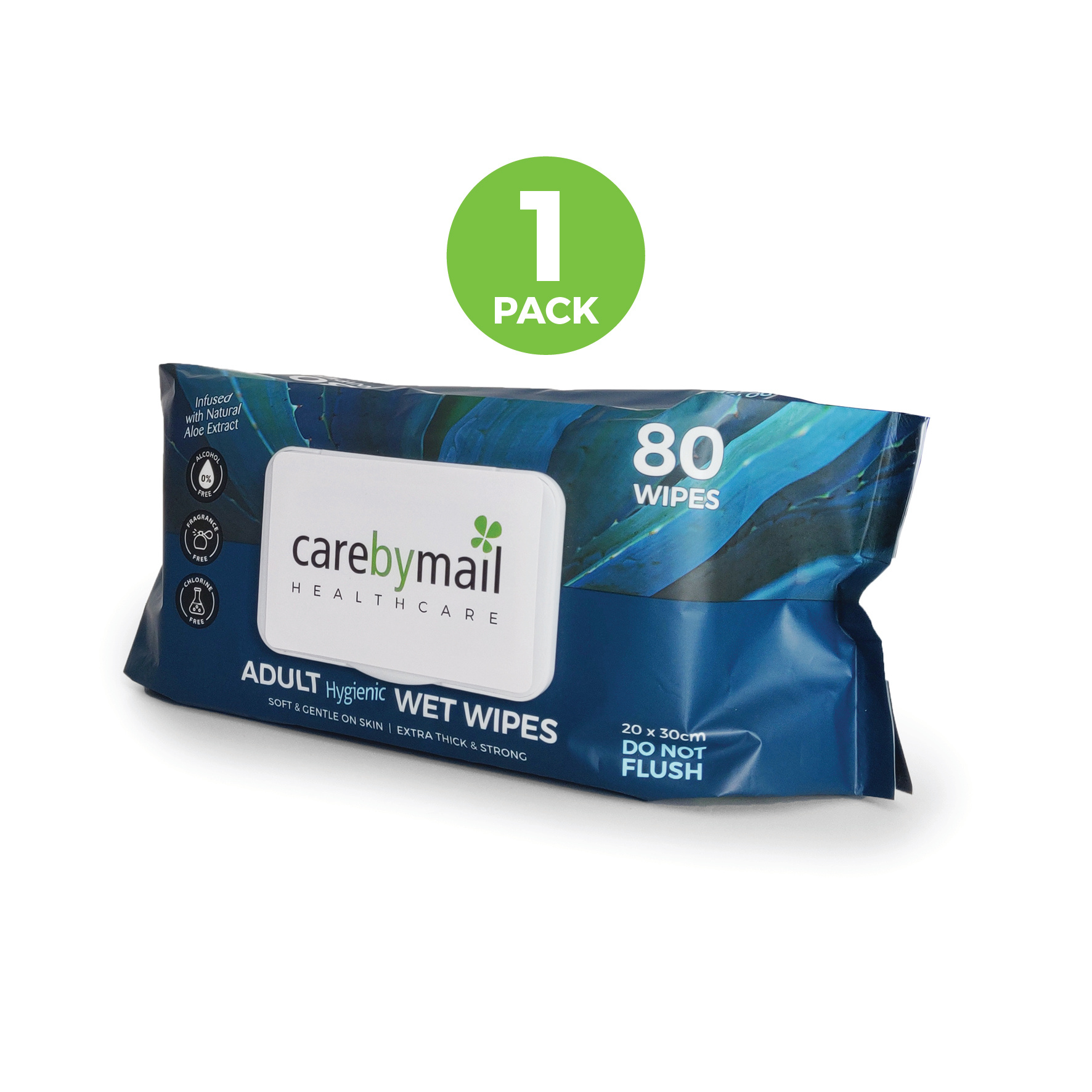 TEMU Carebymail Wet Wipes For Adults - Large Cleansing Wet Wipes