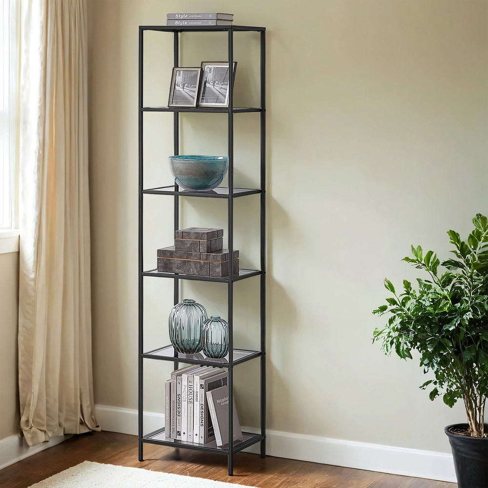 Image of Royal, Bad Royal, 6 Shelves, Tempered Glass, For Bathroom, Living Room, Kitchen, Office