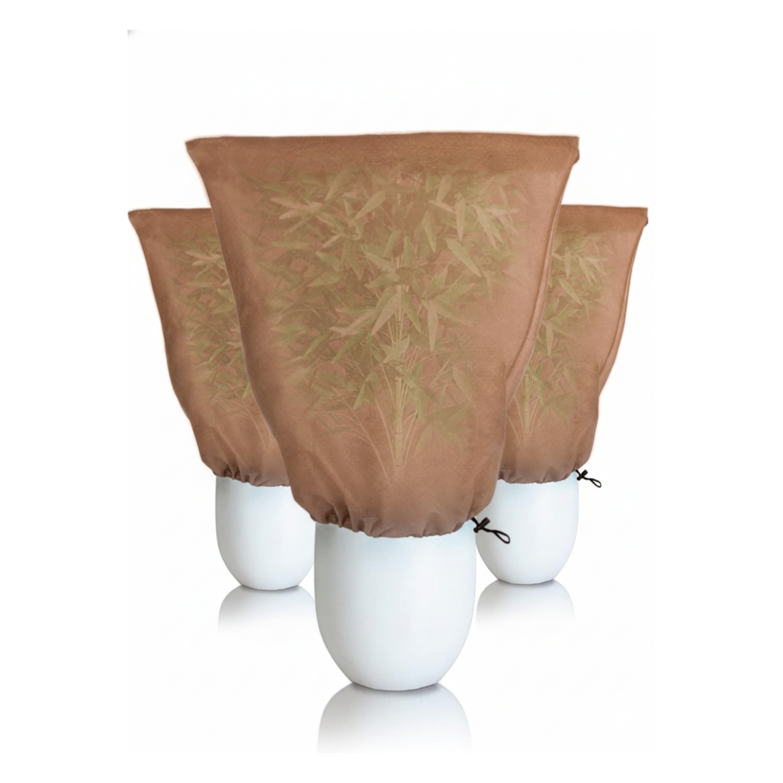 Image of 3x Winter Protection Fleece For Plants 80 X 100 Cm Protective Hood Frost Hood Winter Fleece