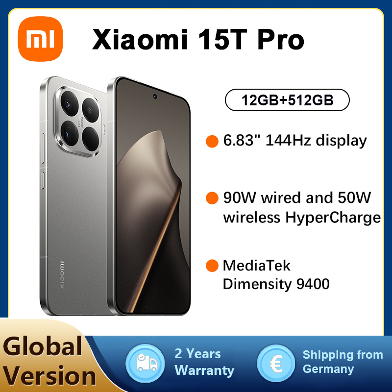 Xiaomi 15T Pro Gray 12GB RAM 512GB ROM