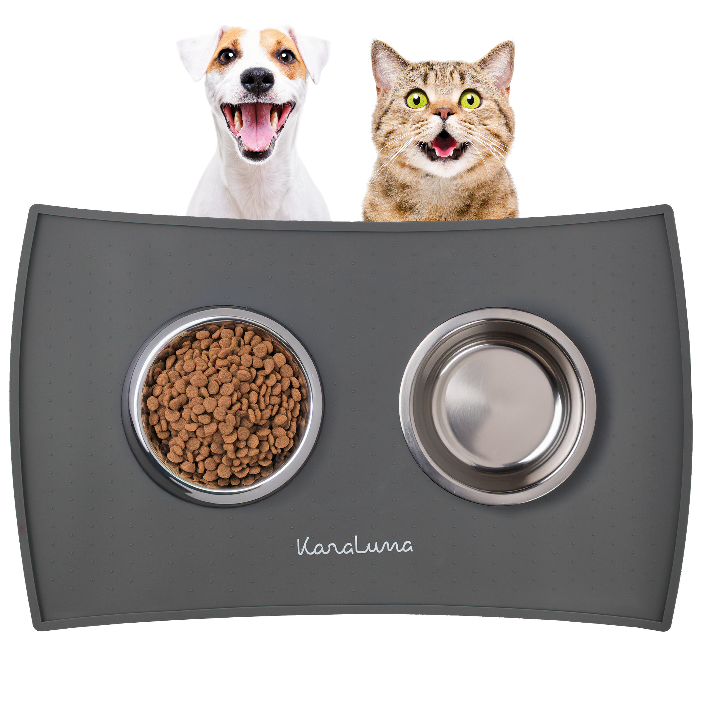 Image of Premium Silicone Placemat Mat Cat Food Placemat Dog Food Bowl Dog Bowl Placemat Coffee Machine Mat Silicone Mat