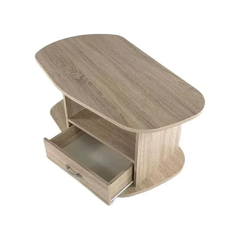 Table Coffee Table Sofa Table Modern Slanted Oak Sawn New