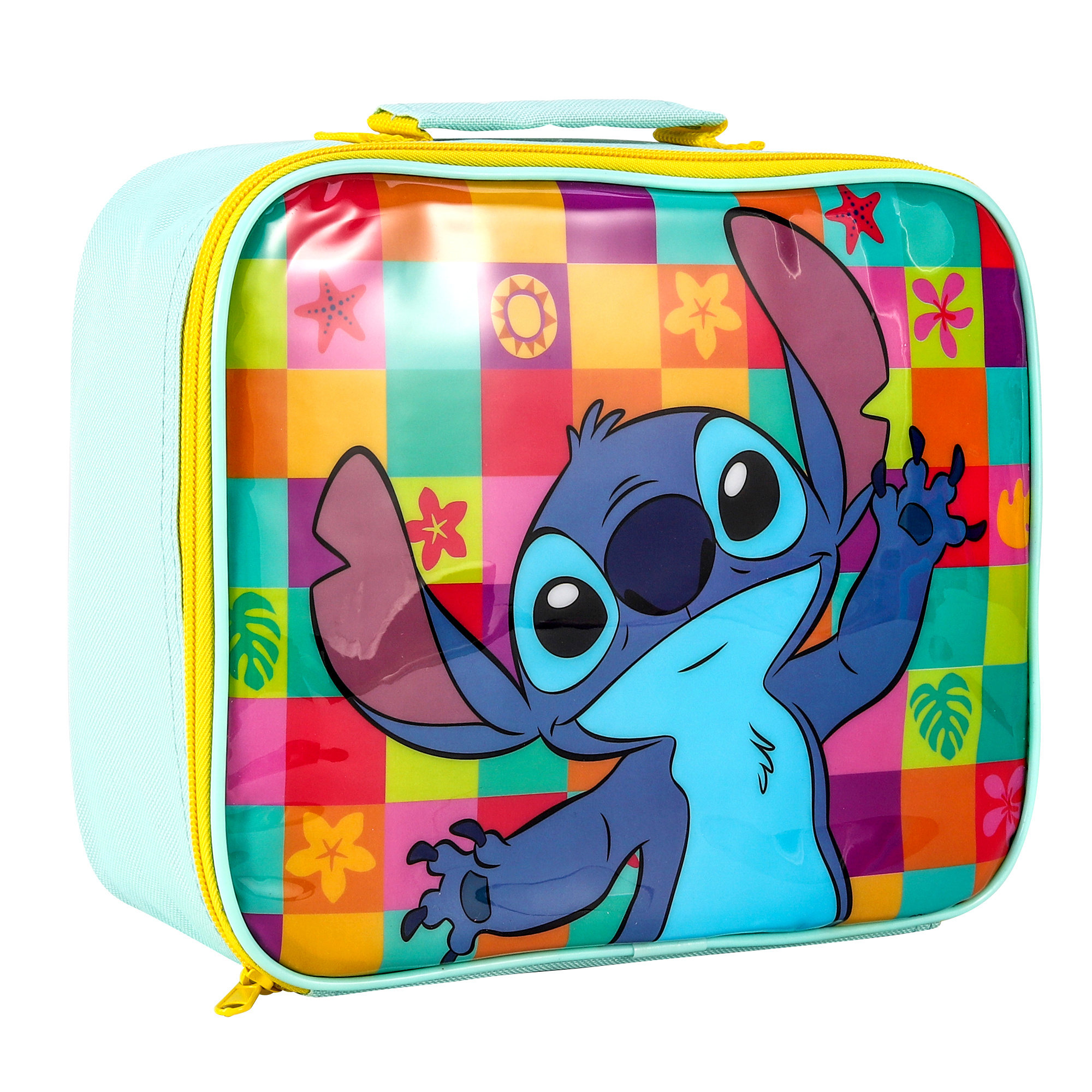 TEMU Stitch Rectangular Insulated Lunch Box Bag For Boys And Girls, For Packing Hot Or Cold Snacks For School And Travel, Bpa Free