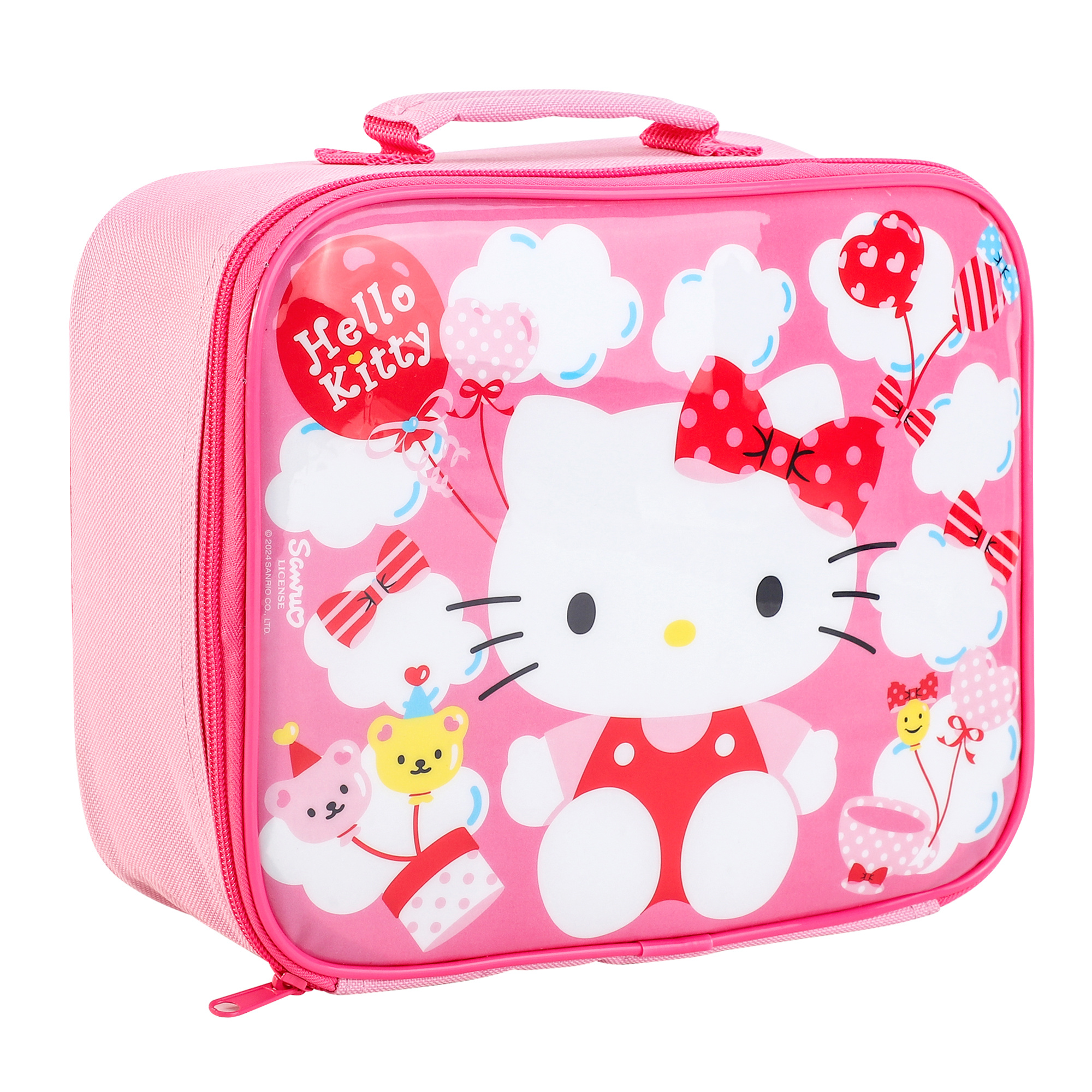 TEMU Hello Kitty Rectangular Insulated Lunch Box Bag For Boys And Girls, For Packing Hot Or Cold Snacks For School And Travel, Bpa Free