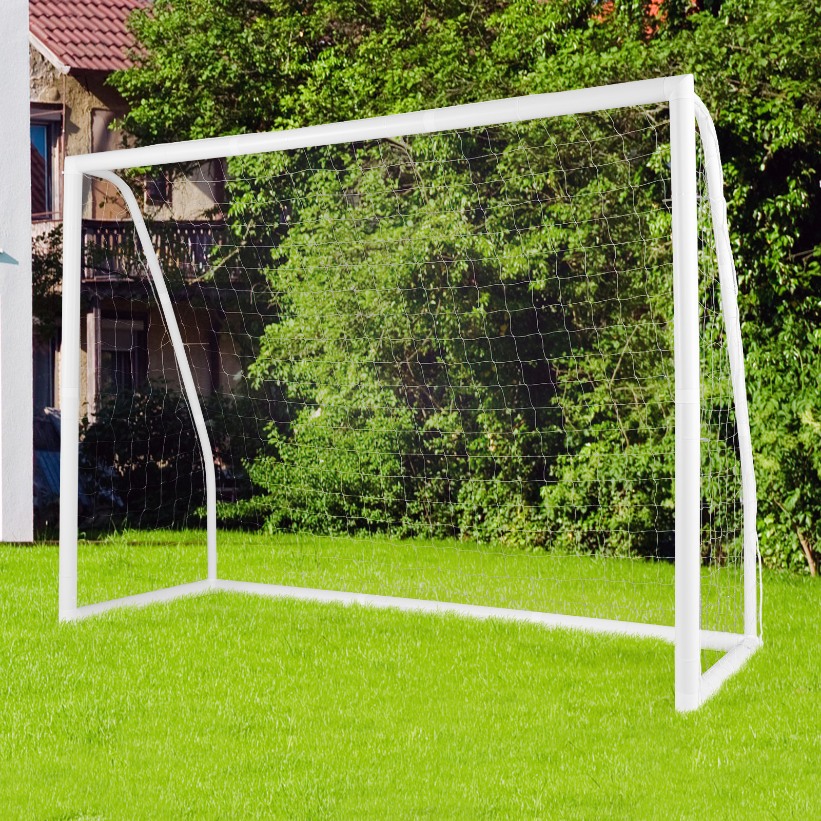 All Weather Soccer Goal, Football Training Equipment, 24 Ties, 6 Ground Nails