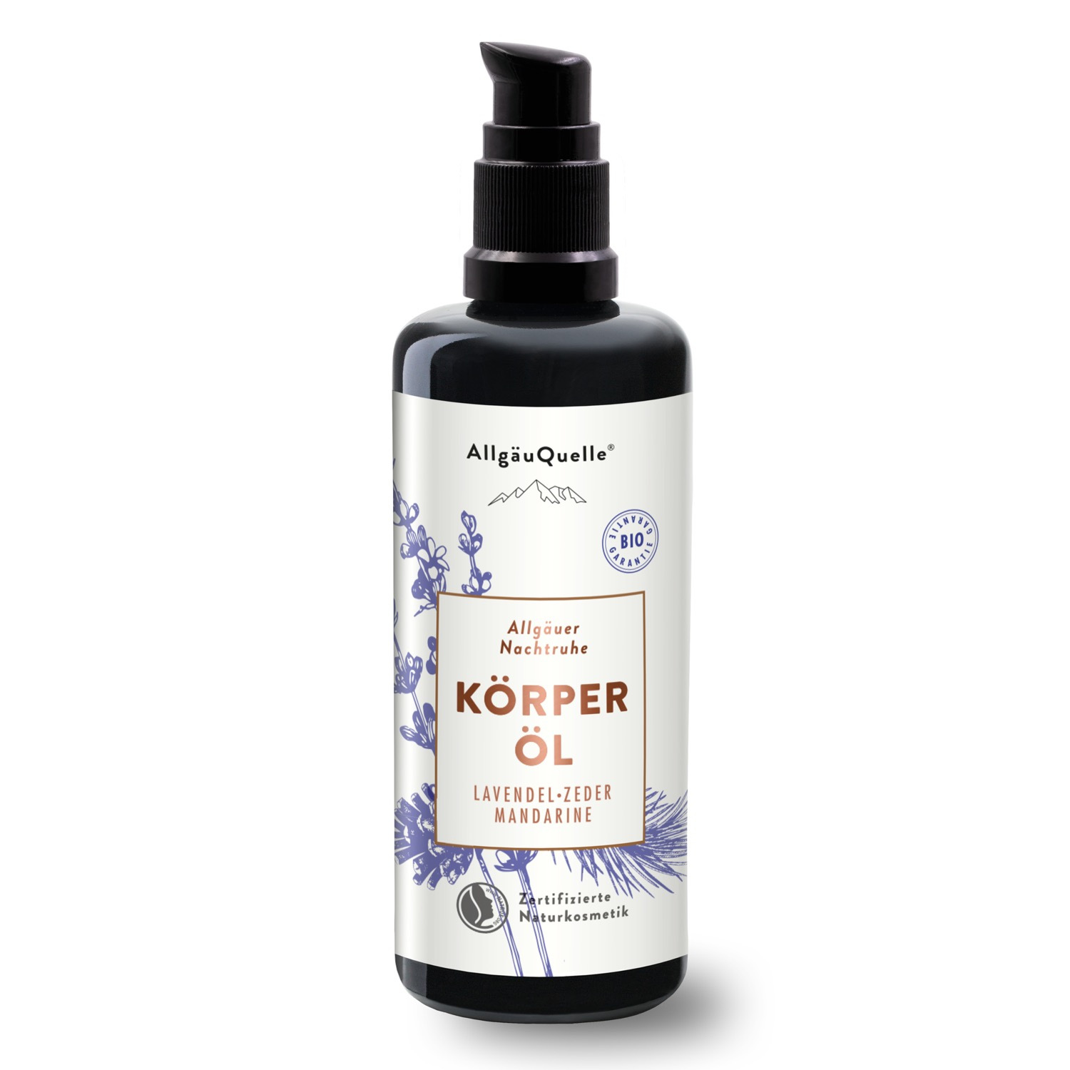 Image of Body Oil Allgäuer Night's Rest Oil With Lavender, Cedar And