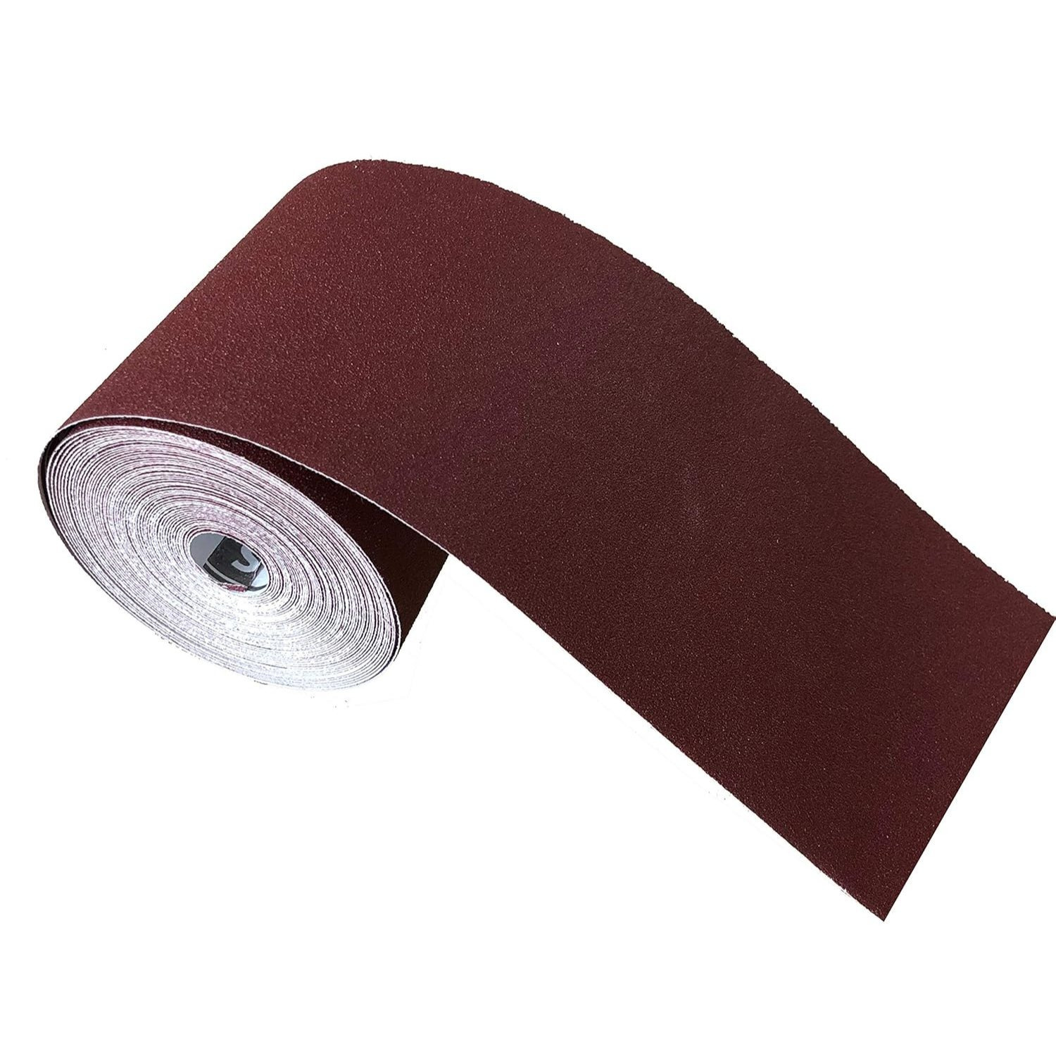 Sandpaper Roll 115 Mm × 10 M – Grit 180 | For Wood, Metal & Plastic