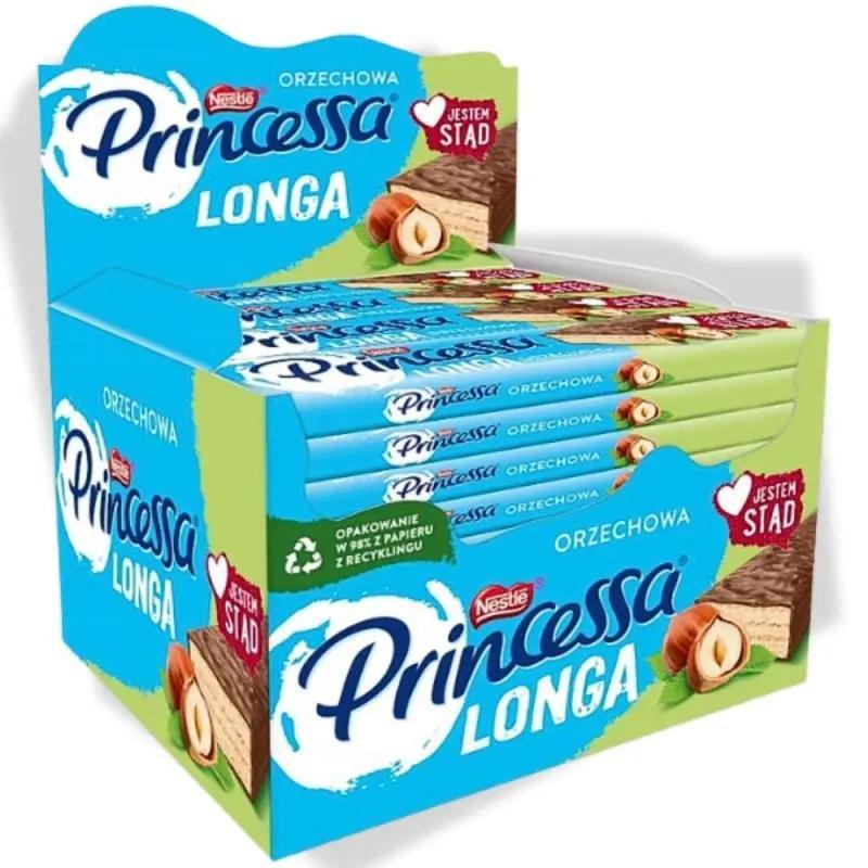 Princess Long Polish Nut-waffle Bars 28 Bars ×45g