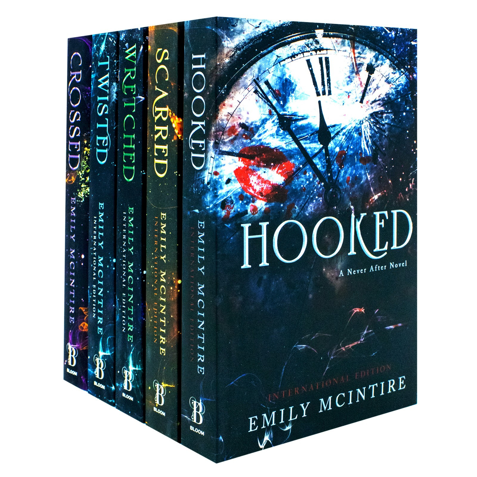 TEMU Never After Series Books 1 -5 Collection Set By Emily Mcintire