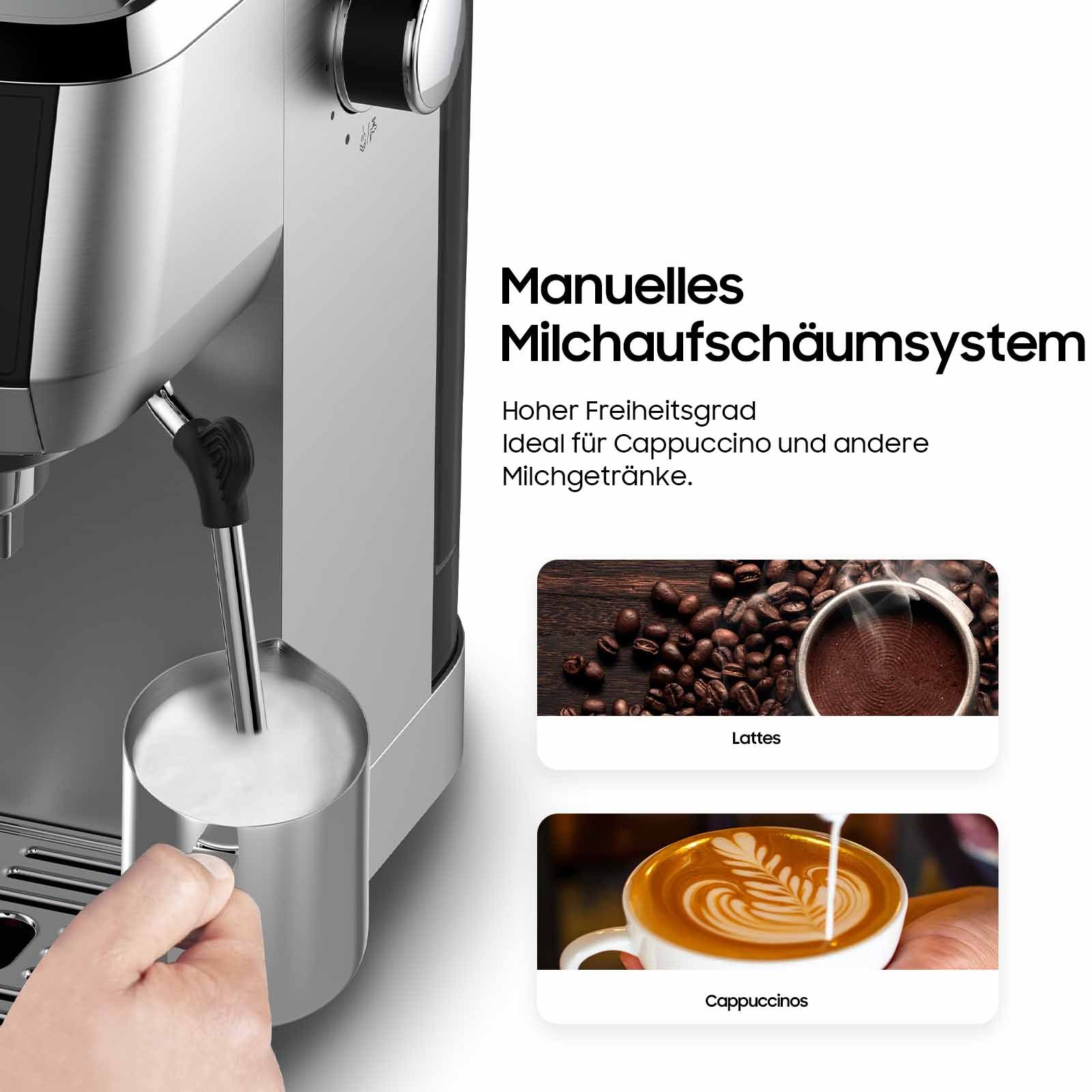 Machine CM1665B met zeven lagers, Italiaanse pomp van 20 bar