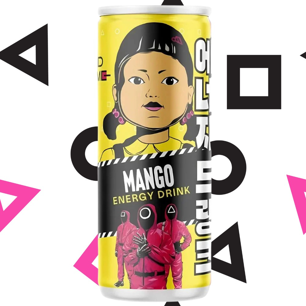 TEMU Squid Game - Energy Drink - Mango