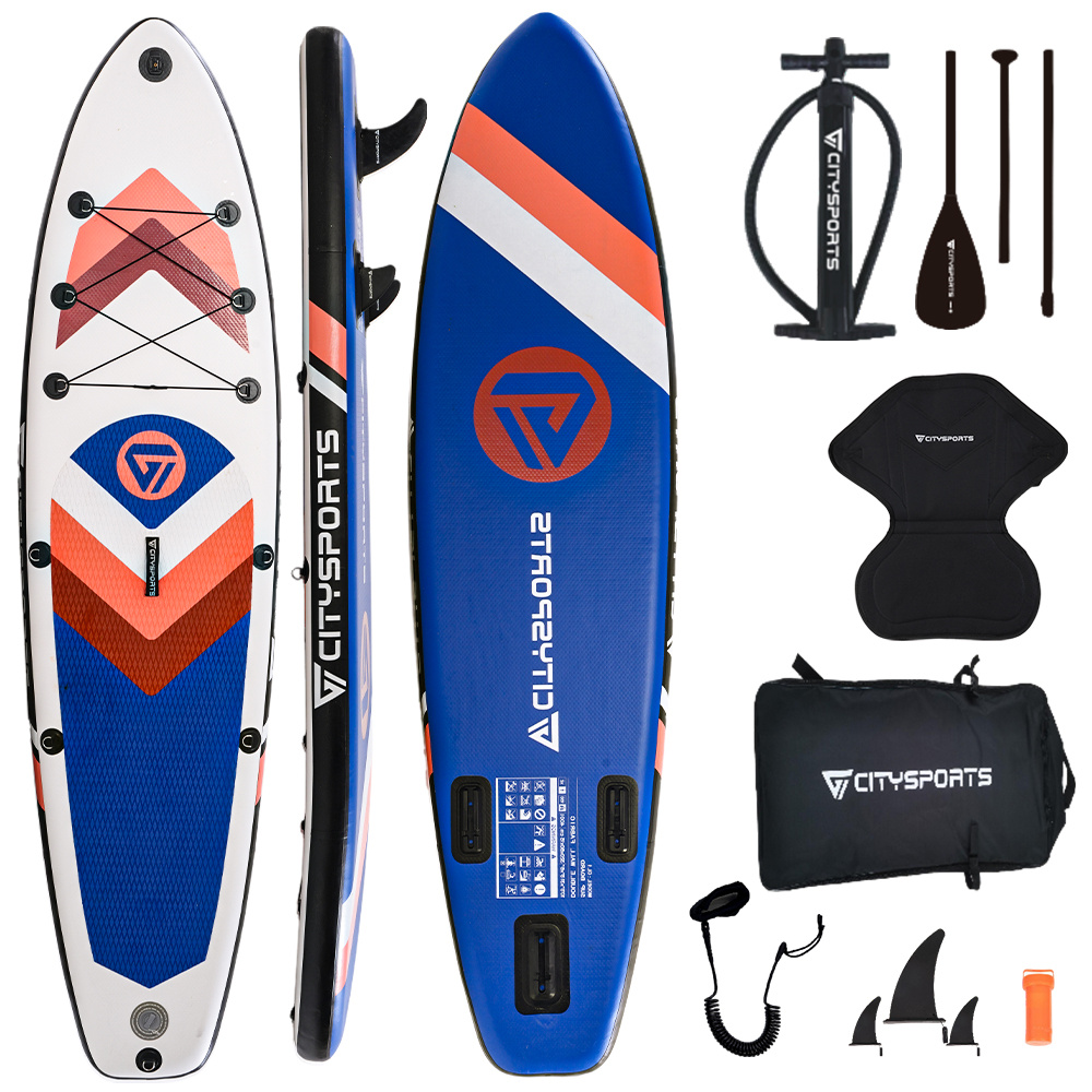Image of Citysportspro Sup Board, Inflatable Sup, Inflatable Surfboard For , Inflatable Sup Board, Heavy Weight Transport, Load 352 Lb