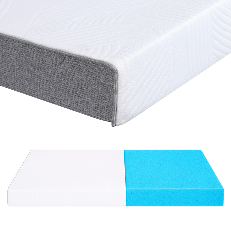 Image of /anna/ Foam Mattress – 11/13/16 Cm ® Gel Foam – H3 Hardness – Breathable – Removable Cover 240g/m² – Washable Up To 60°c – Roll-up Mattress Mattress